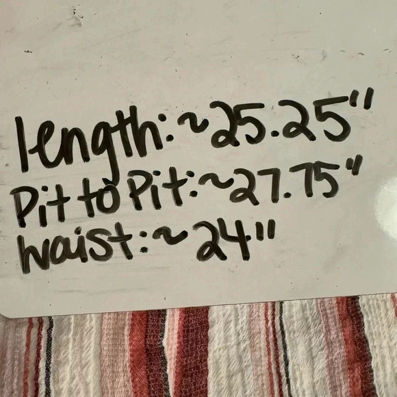 Madewell Pink Red Valentine Albee Striped Central Button Down Short Sleeve Shirt - Picture 10 of 12